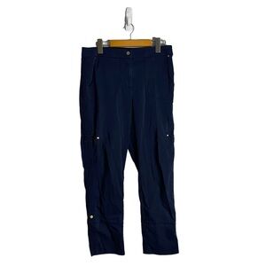 Chico’s Women's Navy Crop Pants